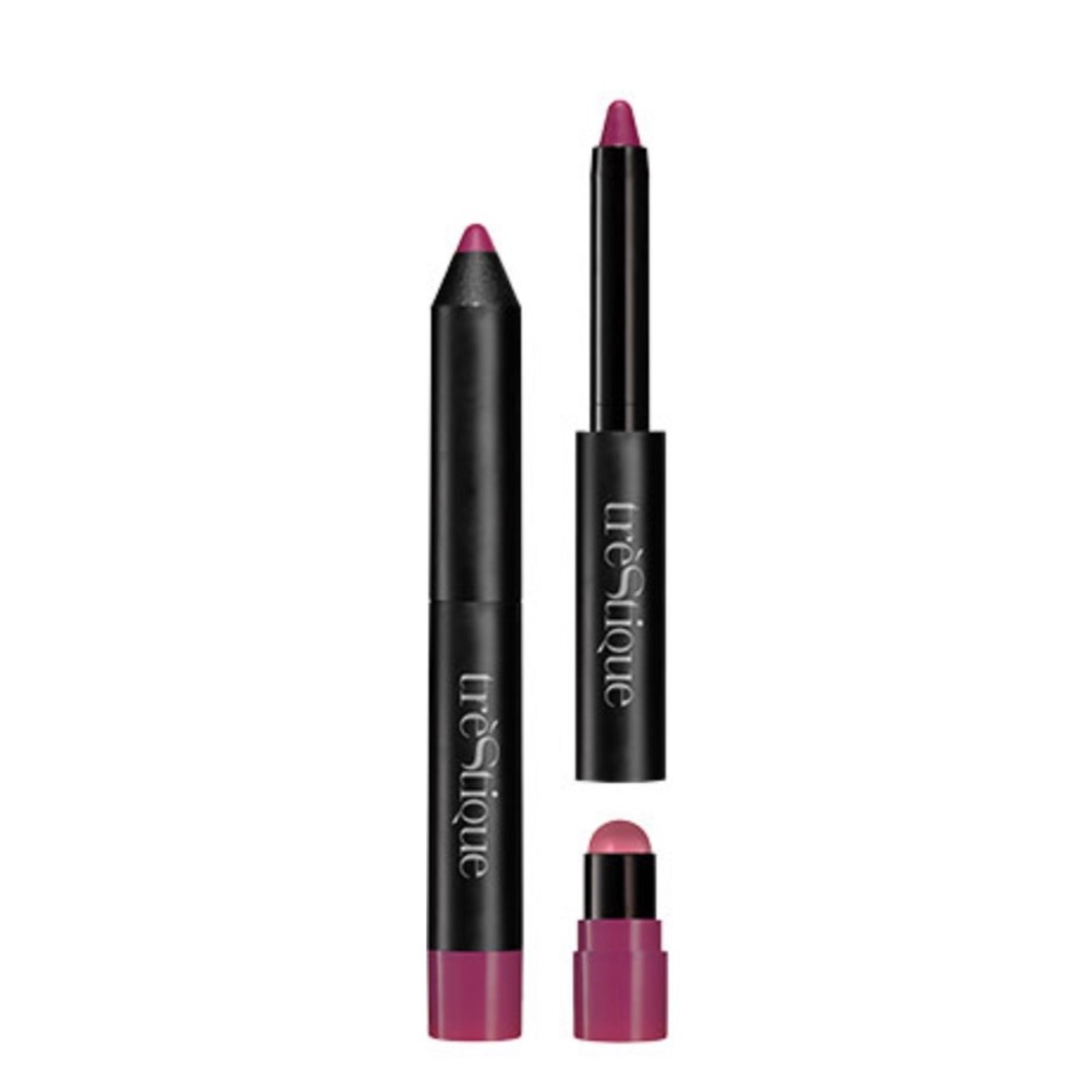 TRÈSTIQUE | matte+shiny lip balm crayon